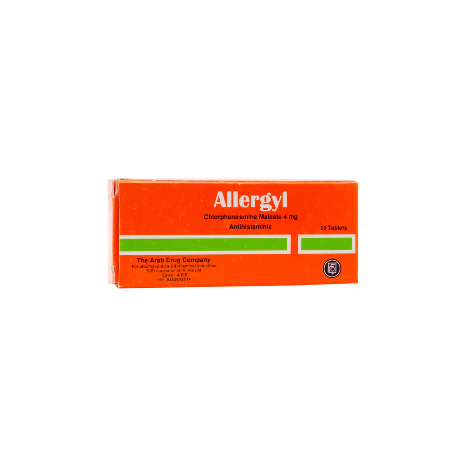 أليرجيل 4 ملغ ماليات الكلورفينيرامين مضاد للهستامين