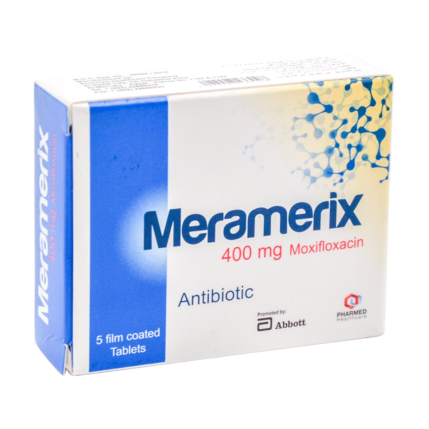Meramerix 400mg Moxifloxacin Antibiotic
