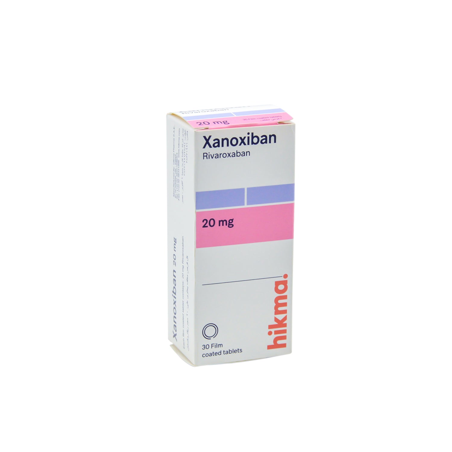 Xanoxiban 20mg Rivaroxaban