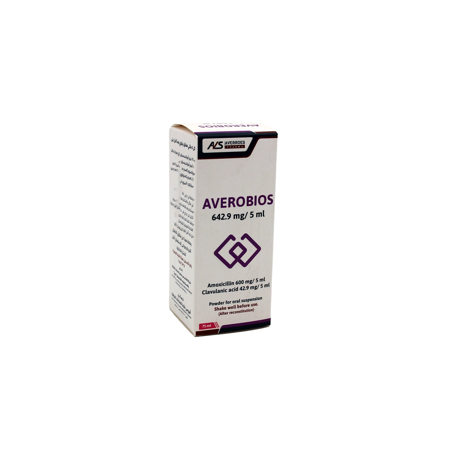 Averobios 642.9mg/5ml Amoxicillin & Clavulanic Acid Powder