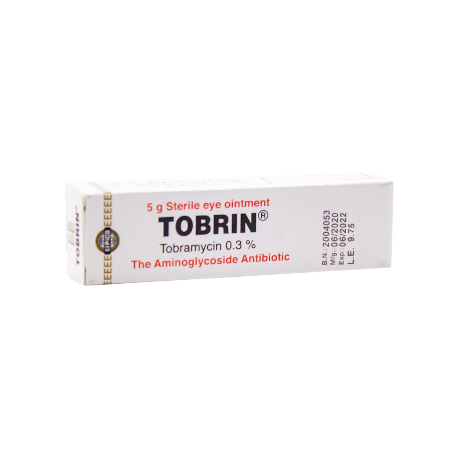 Tobrin 0.3% Tobramycin Aminoglycoside Antibiotic Sterile Eye Ointment