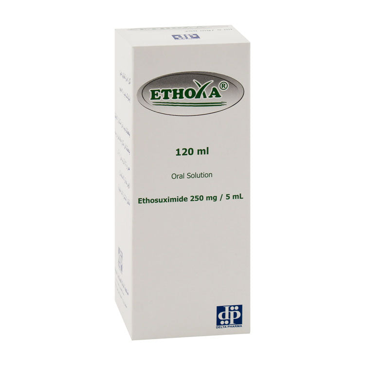 Ethoxa 250mg/5ml Ethosuximide Oral Solution