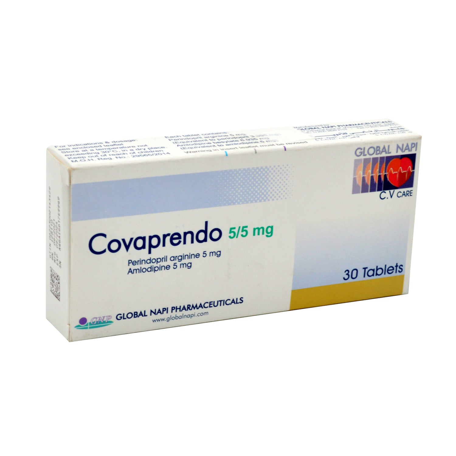 Covaprendo 5mg Perindopril Arginine & Amlodipine