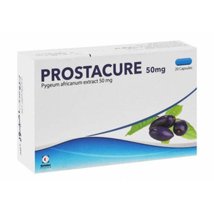 Prostacure 50mg Pygeum Africanum Extract & β-Sitosterol
