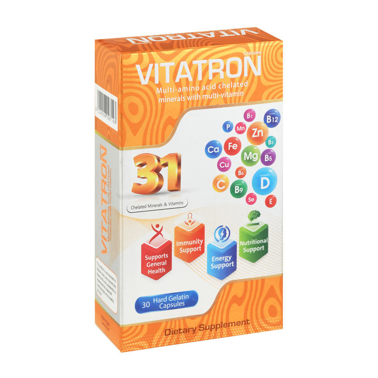 فيتاترون مكمل معزز للطاقة بالعناصر الغذائية