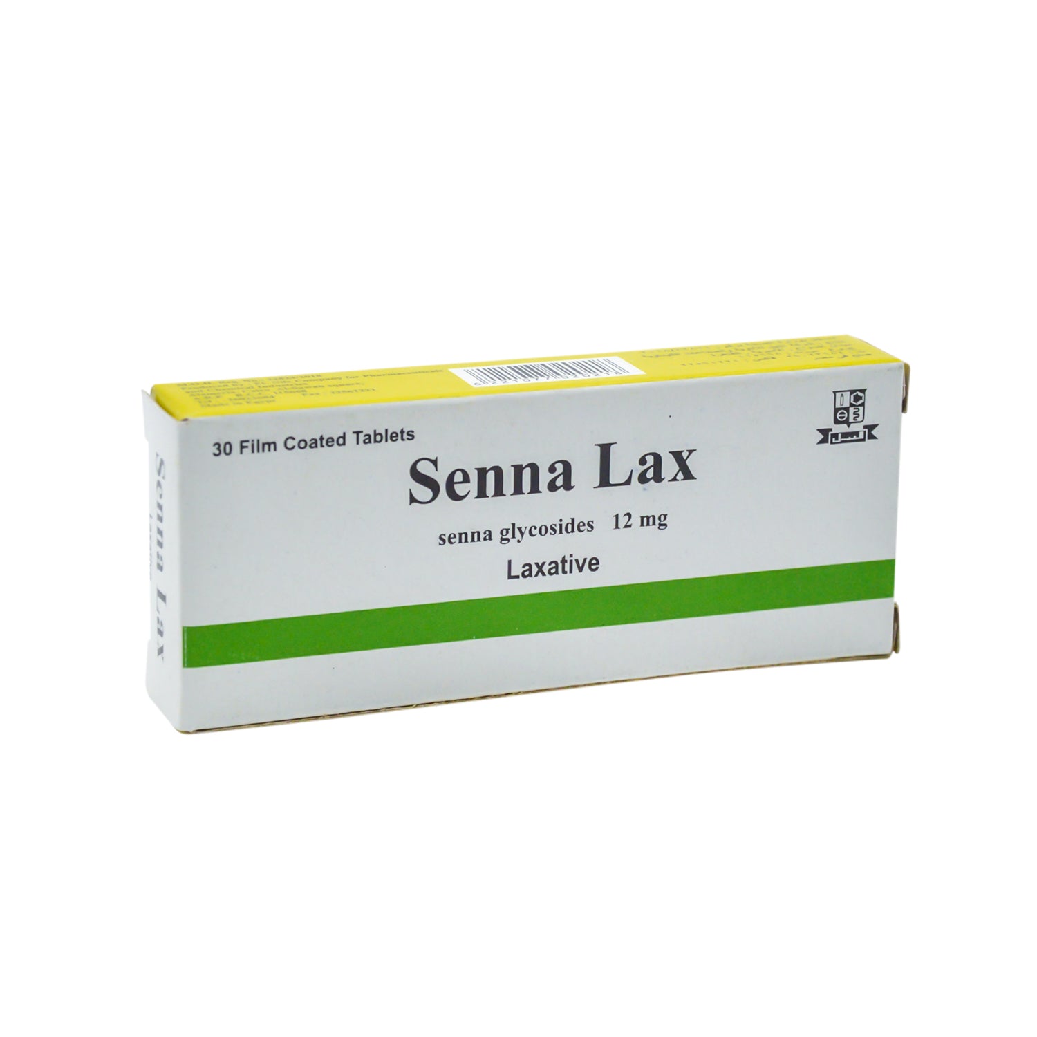 سينا لاكس 12 ملغ، مُلين من جليكوسيدات السنا