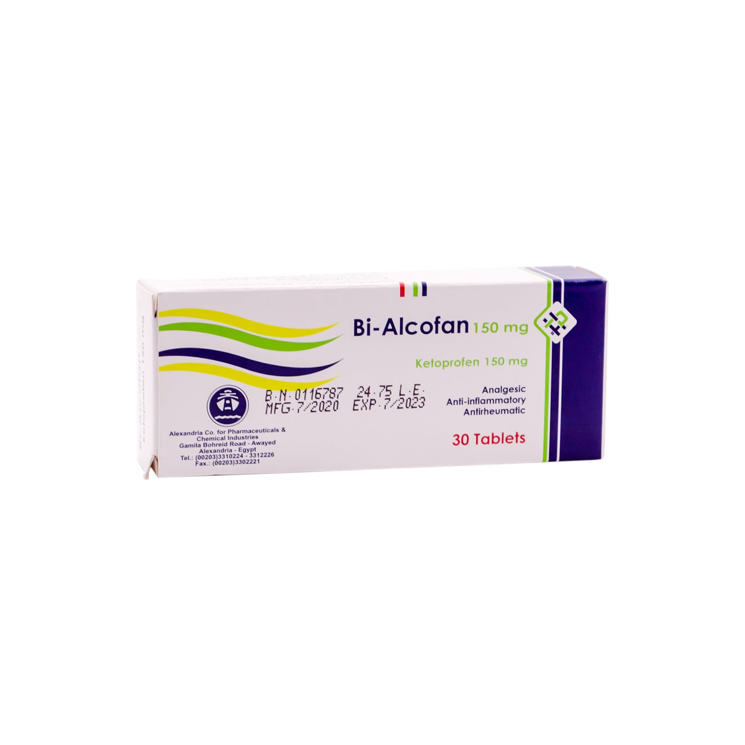 بي ألكوفان 150 ملغ كيتوبروفين