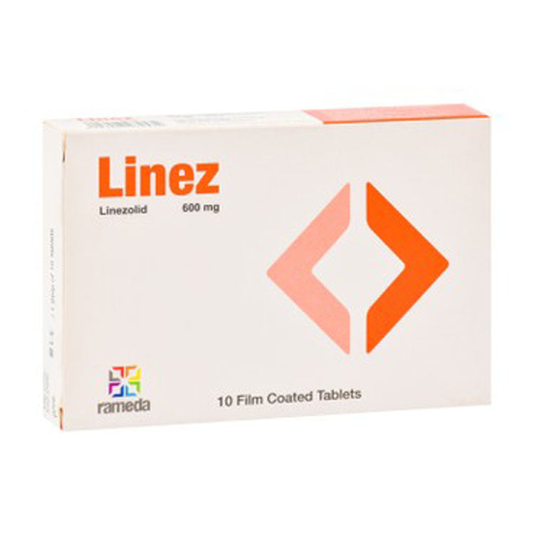 Linez 600mg Linezolid 10 tablets