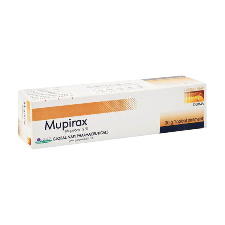 Mupirax 2% Mupirocin Antibacterial Topical Ointment