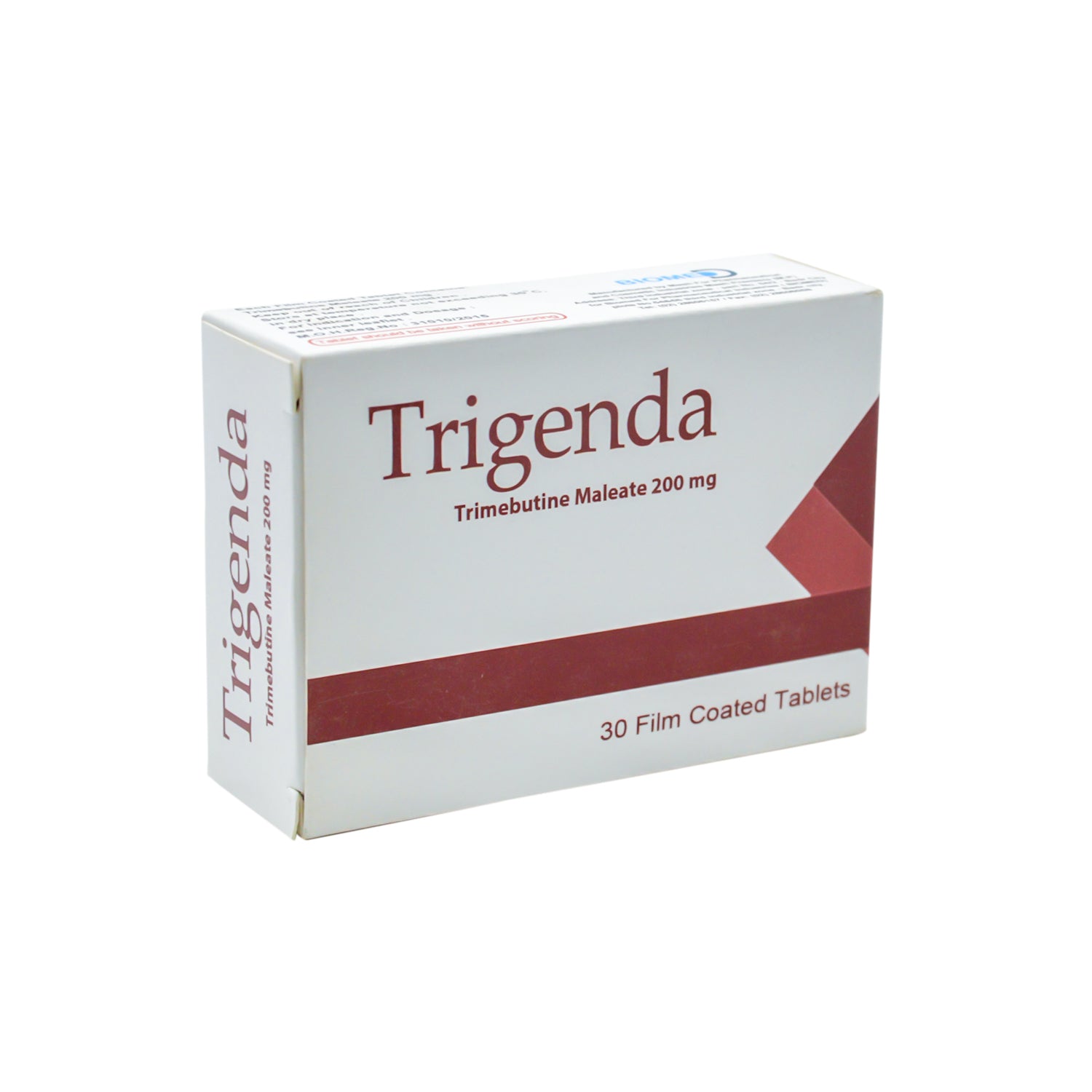 Trigenda 200mg Trimebutine Maleate