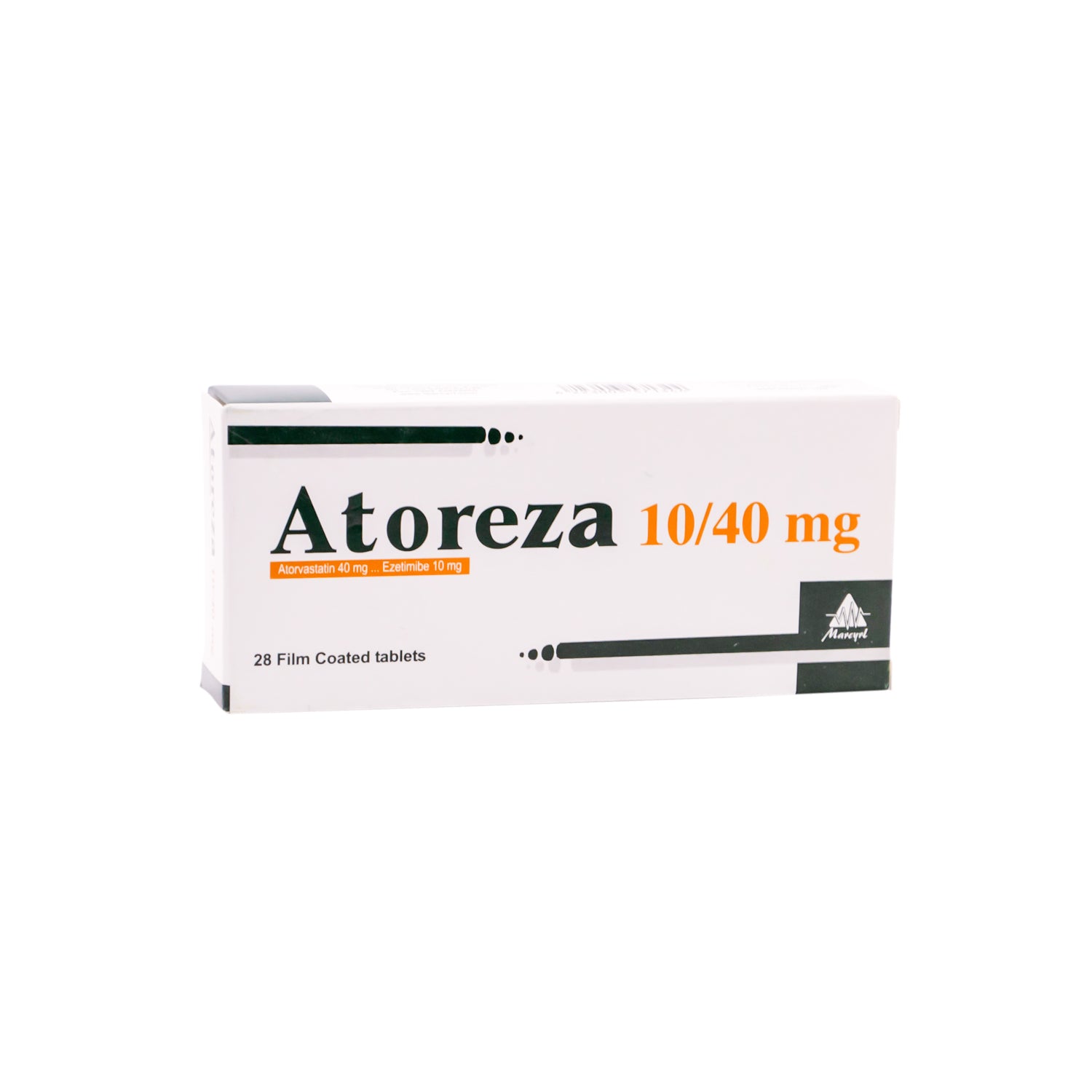 Atoreza 10mg Ezetimibe & 40mg Atorvastatin