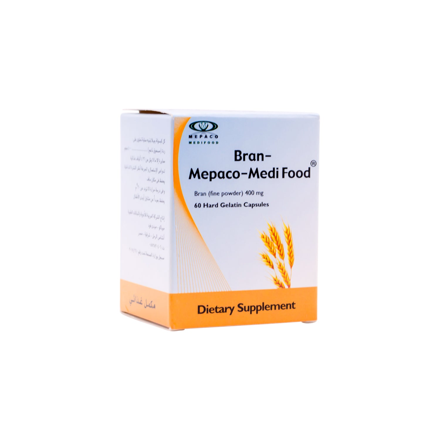 مكمل غذائي من مسحوق نخالة ميباكو 400 ملغ