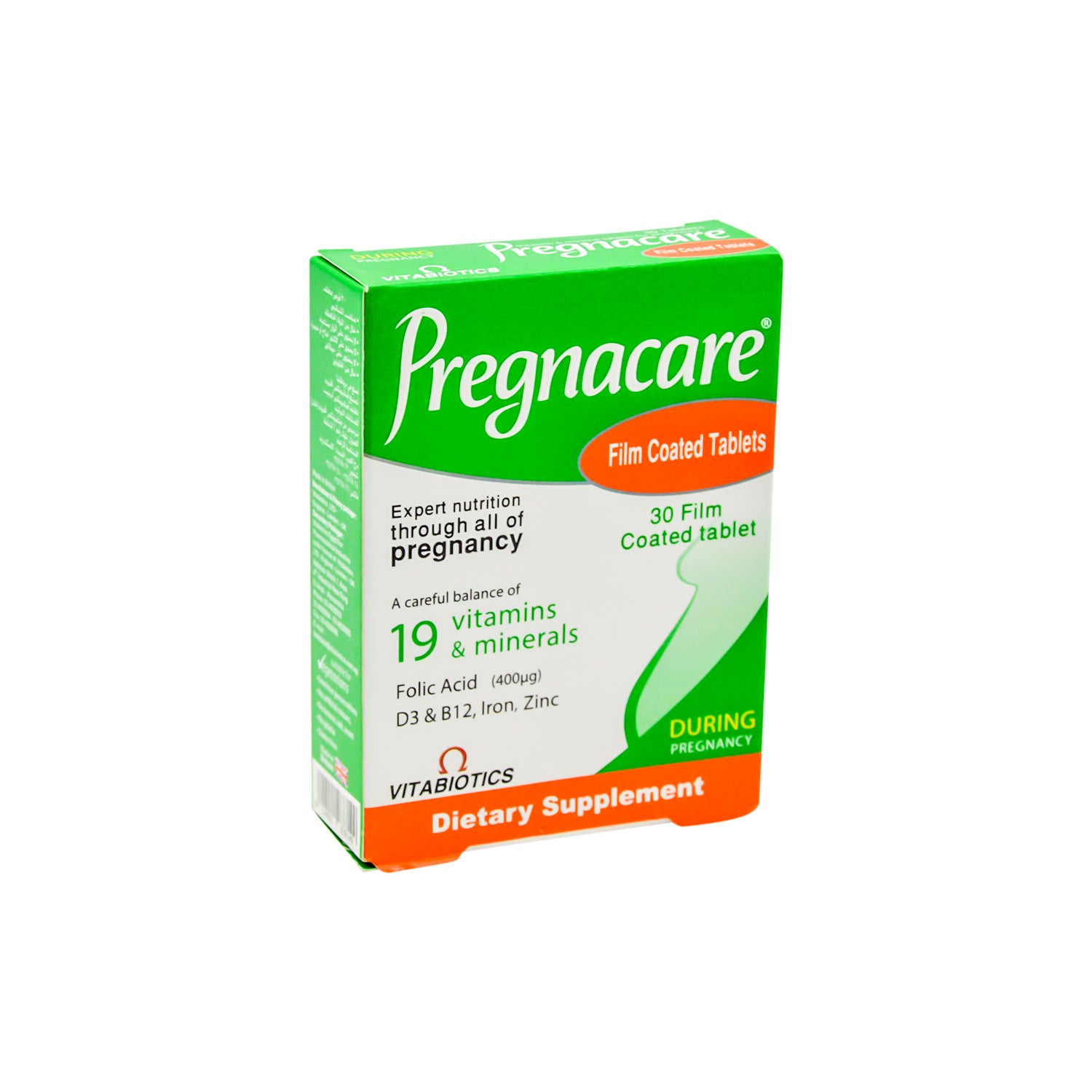 مكمل بريجناكير مع الفيتامينات والمعادن - خالٍ من الغلوتين، خالٍ من المواد الحافظة، نباتي