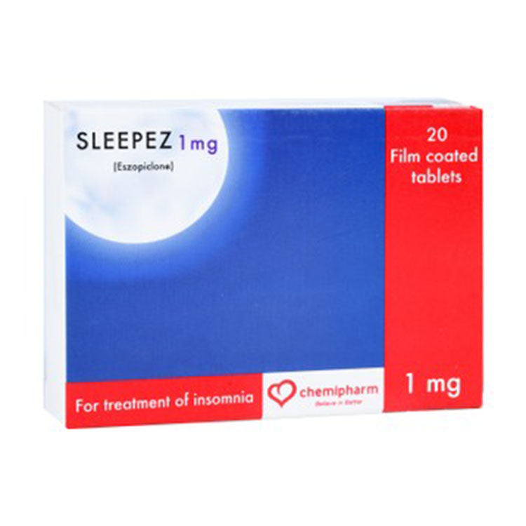 Sleepez 1mg Eszopiclone for Treating Insomnia