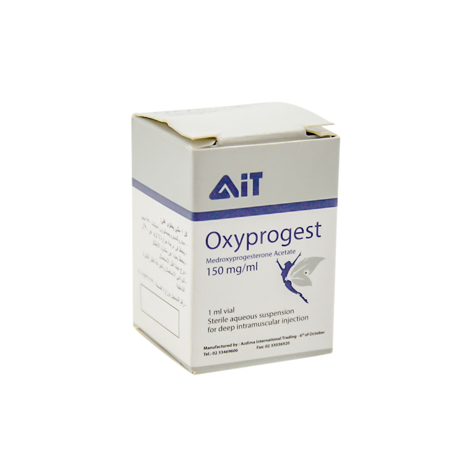 أوكسي بروجست معقم 150 ملغ/مل أسيتات ميدروكسي بروجستيرون