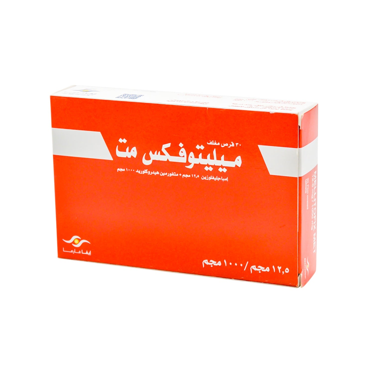 Mellitofix Met 12.5mg Empaglifloizin & 1000mg Metflormin Hydrocholride