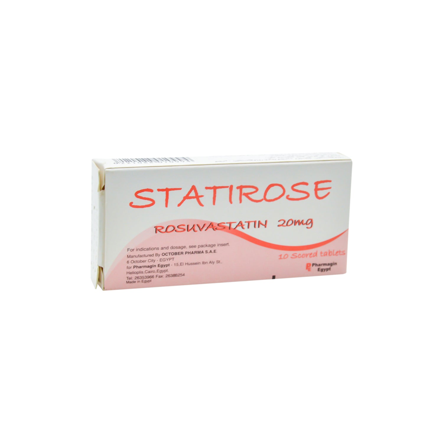 Statirose 20mg Rosuvastatin