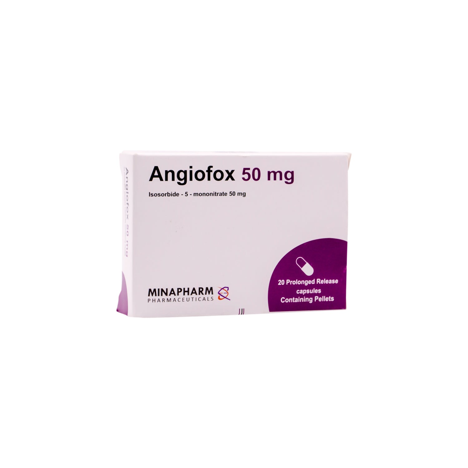 Angiofox 50mg Isosorbide Mononitrate