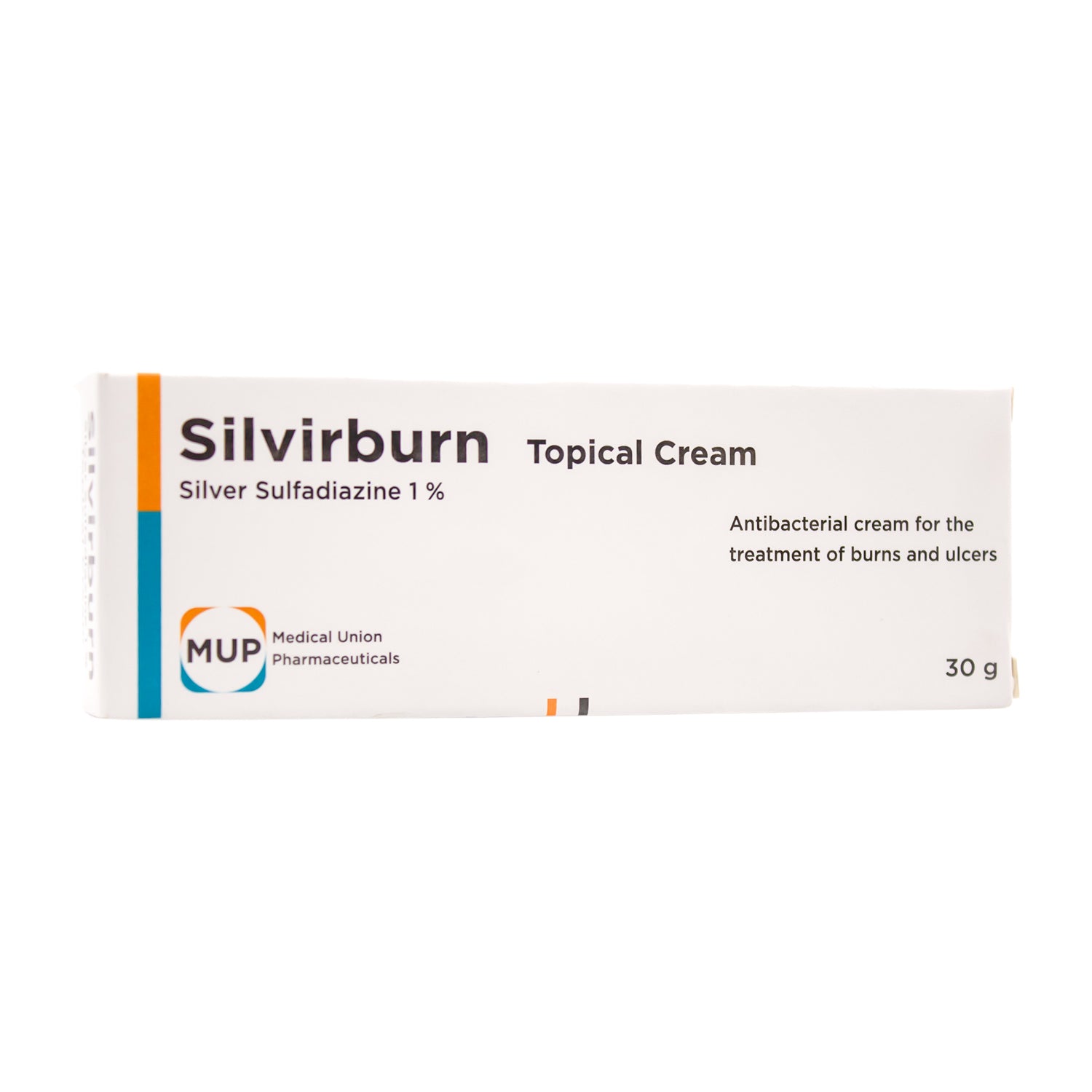 كريم سيلفيربورن الموضعي المضاد للبكتيريا مع 1% سلفاديازين الفضة