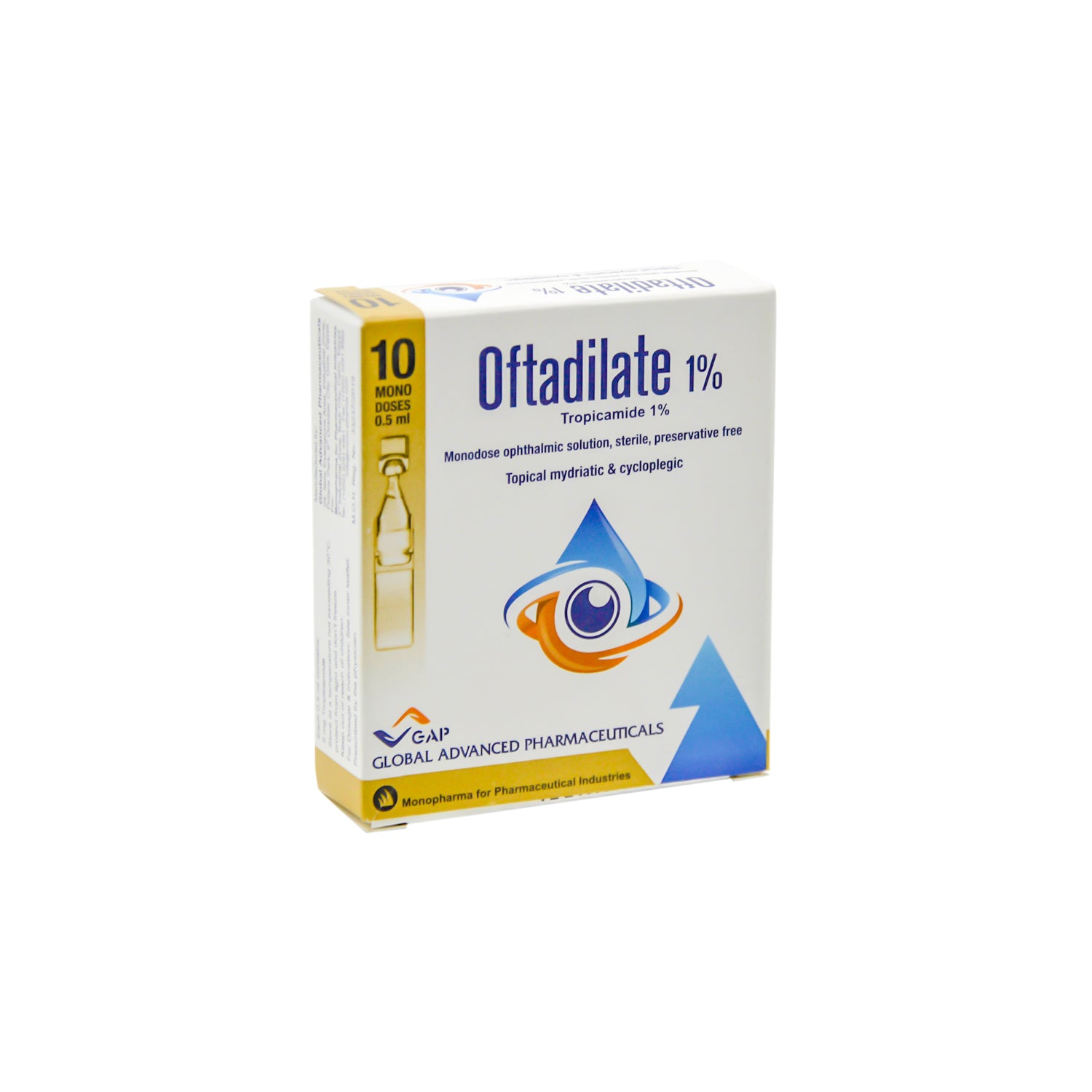 Oftadilate 1% (Unidose) Eye Drop 10X0.5ml