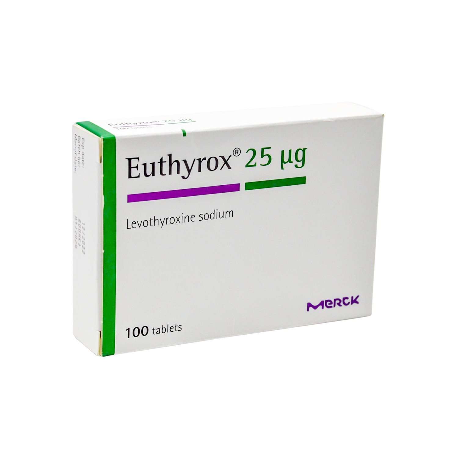Euthyrox 25?Â Â  100 TabletÂ Â Â Â Â 