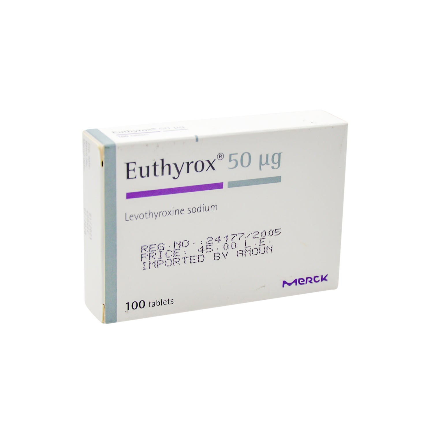 Euthyrox 50?Â Â  100 TabletÂ Â Â Â Â 