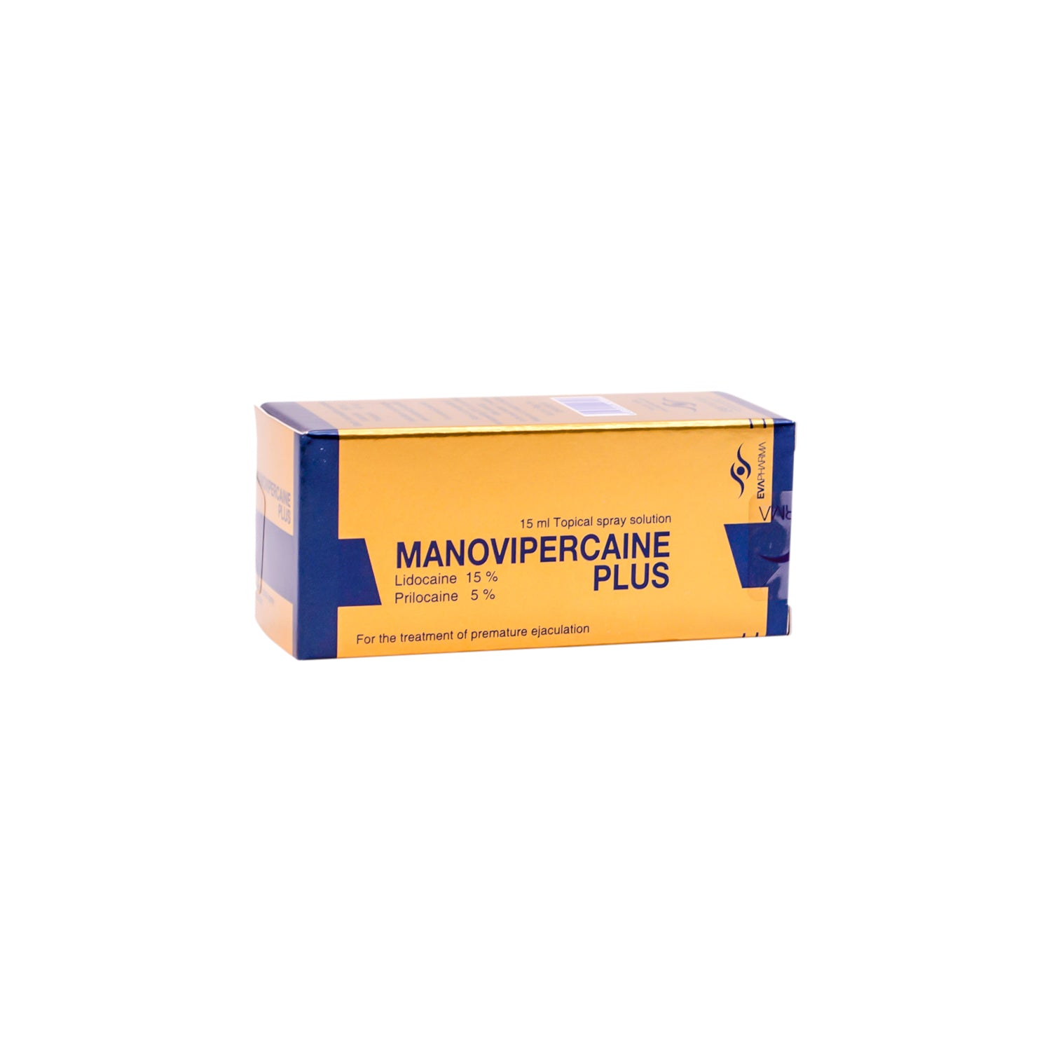 Manovipercaine Plus 15% Lidocaine & 5% Prilocaine Topical Solution Spray