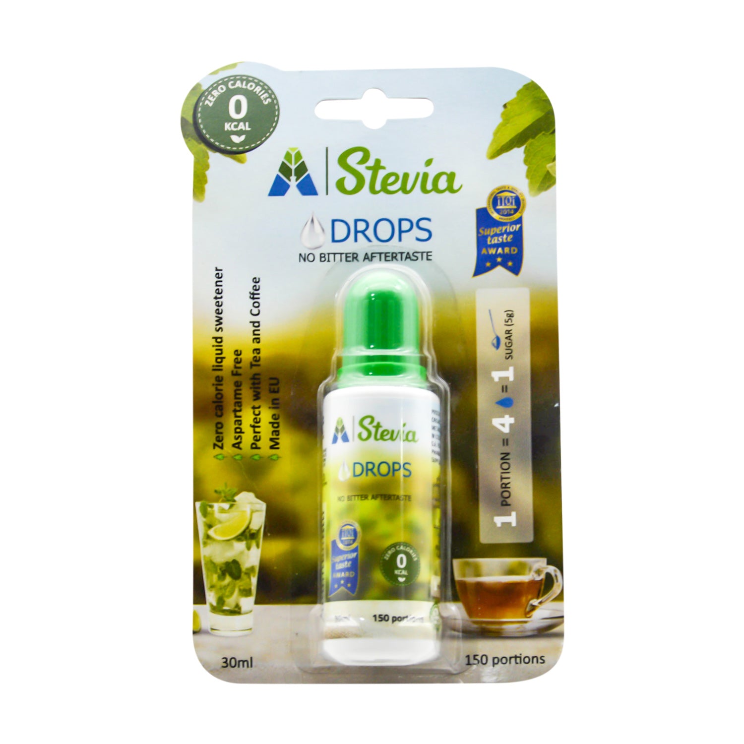 Altona Health Zero Calorie Stevia Drops - aspartame free