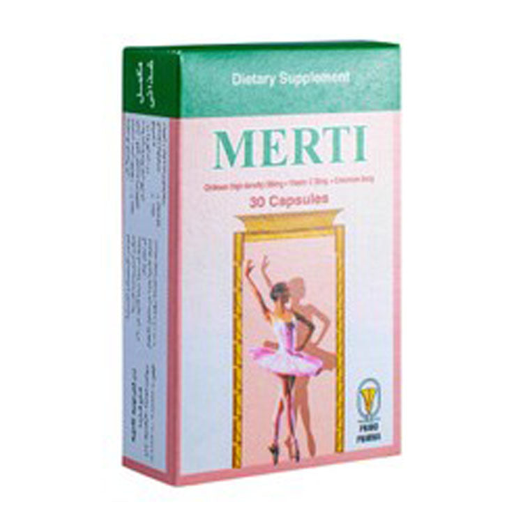 مكمل ميرتي 500 ملغ من الكيتوزان مع فيتامين سي والكروم