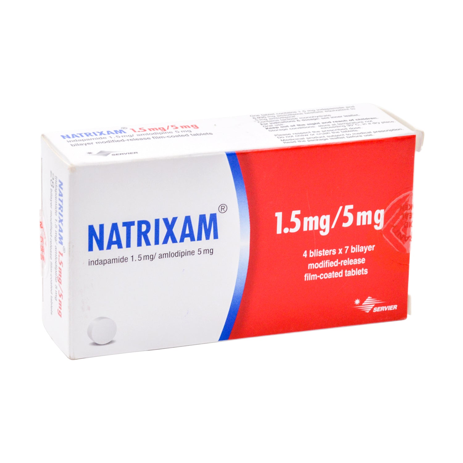 Natrixam 1.5mg Indapamide & 5mg Amlodipine
