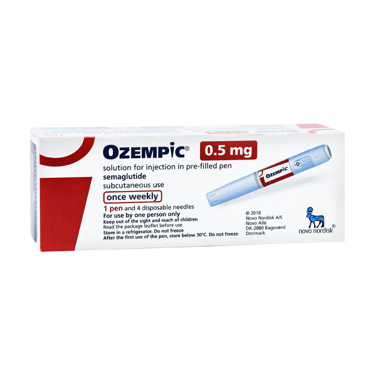 أوزمبيك 0.5 ملغ محلول سيماجلوتيد مع إبر للحقن تحت الجلد