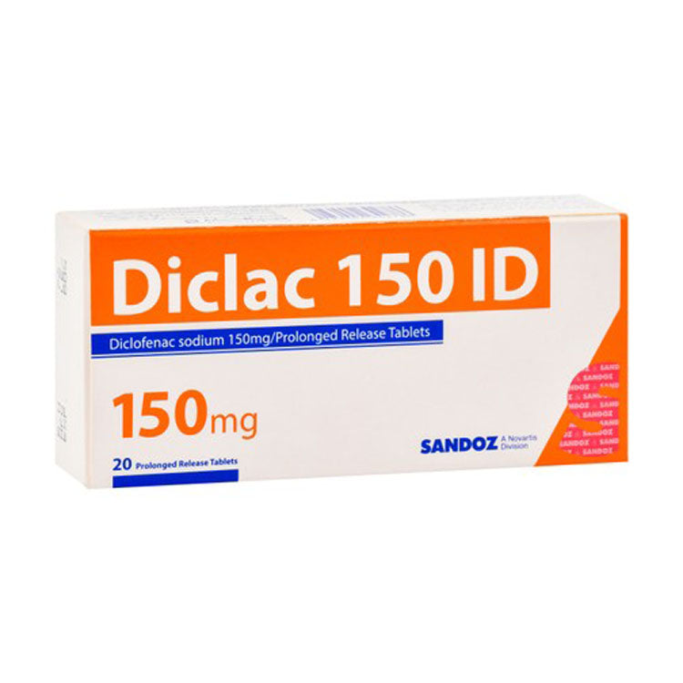 ديكلاك آي دي 150 ملغ ديكلوفيناك الصوديوم