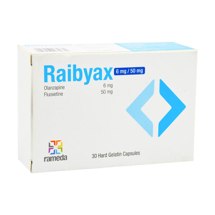 Raibyax 50mg Fluoxetine & 6mg Olanzapine