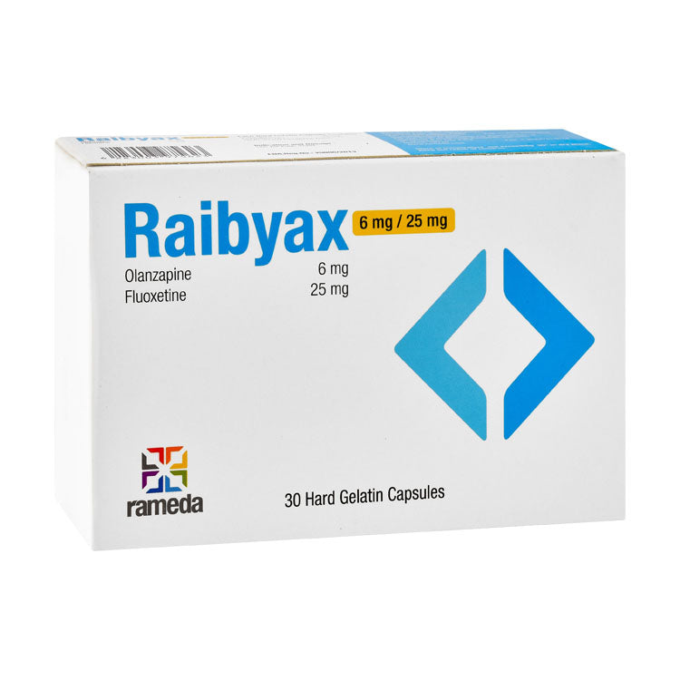 Raibyax 25mg Fluoxetine & 6mg Olanzapine Medication