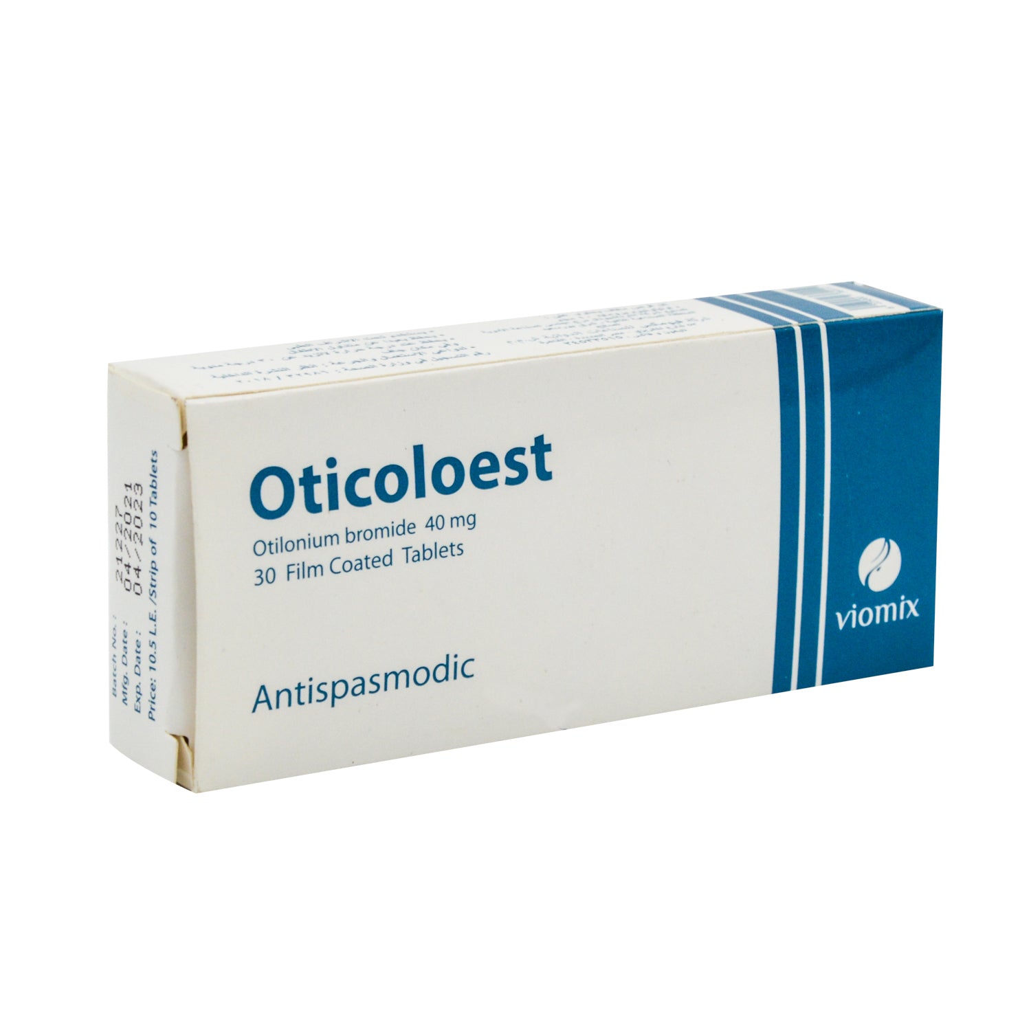 Oticoloest 30 Film Coated Tablet