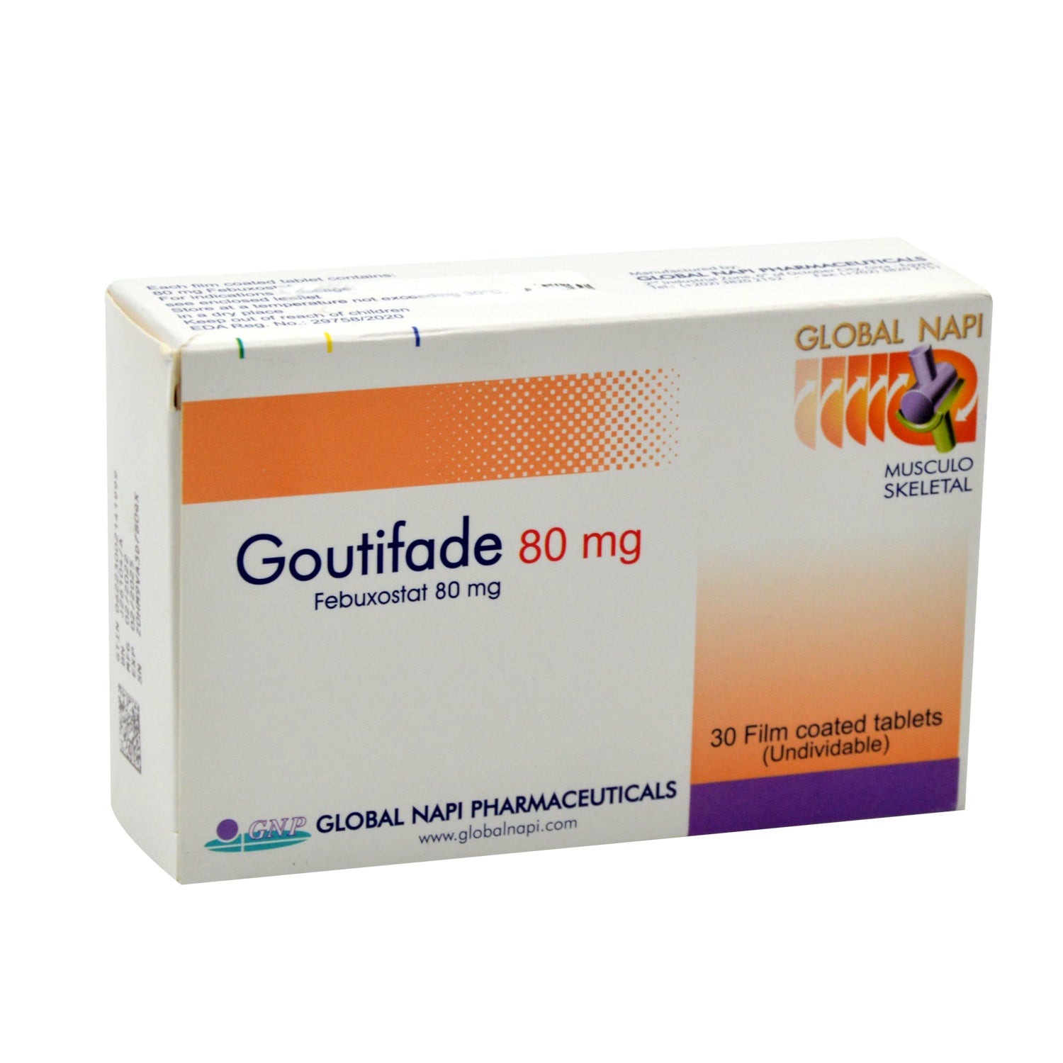 Goutifade 80mg Febuxostat