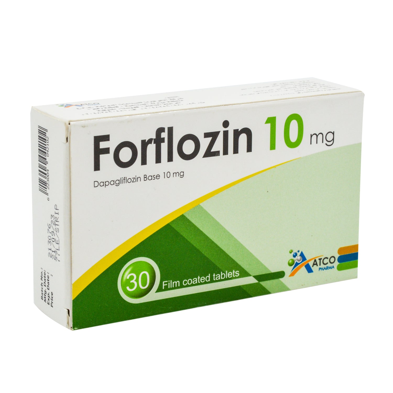 فورفلوزين 10 ملغ قاعدة داباجليفلوزين