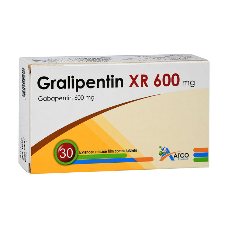 Gralipentin Xr 600mg Gabapentin