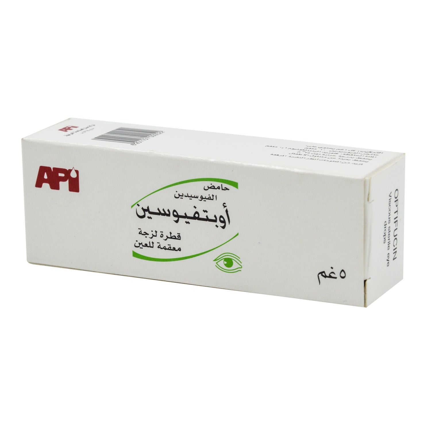 قطرات العين المعقمة أوبتيفوسين بحمض الفوسيديك
