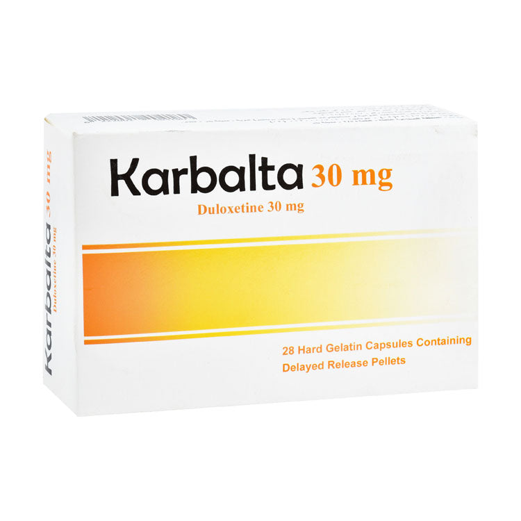 Karbalta 30mg Duloxetine