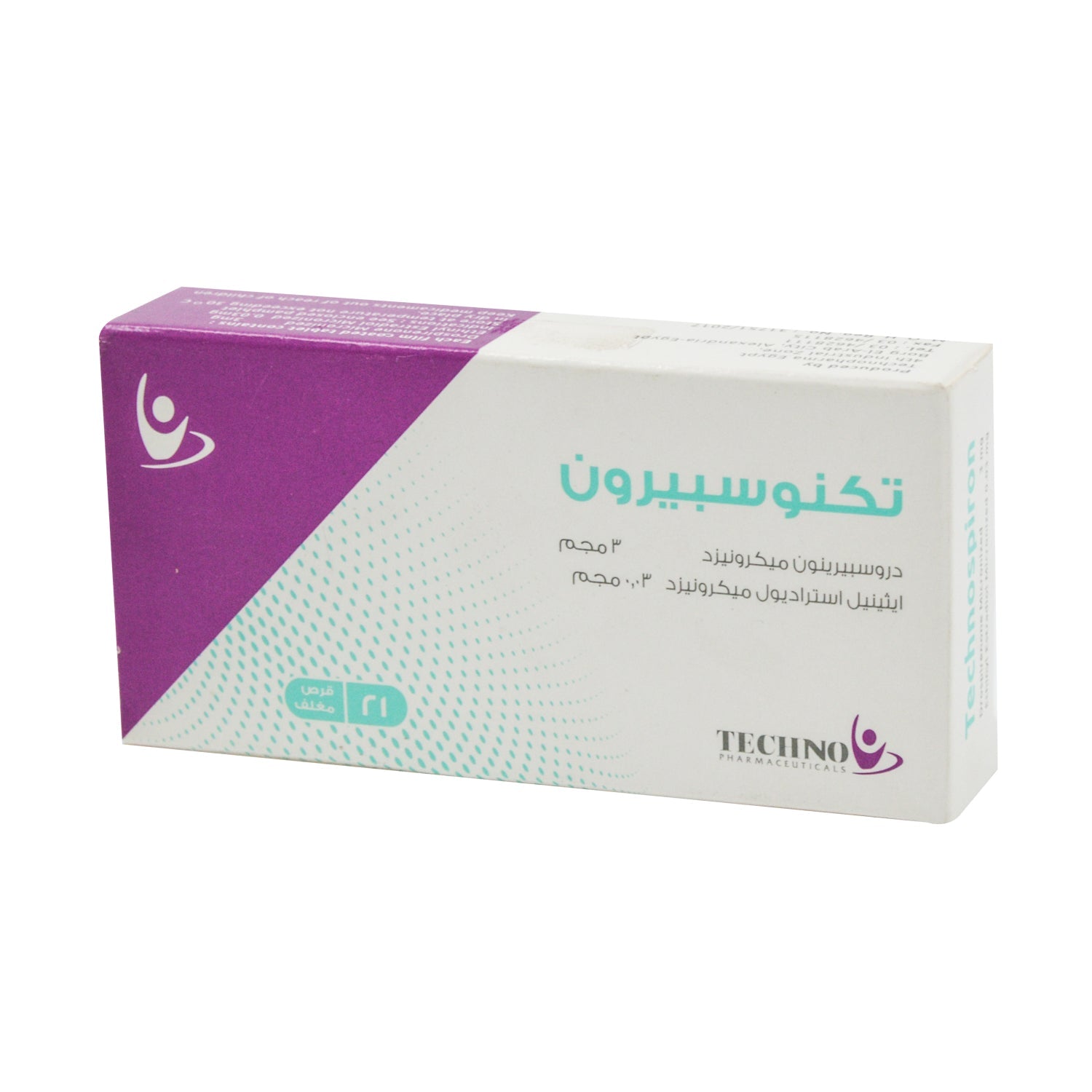 Technospiron 3mg Drospirenone & 0.03mg Ethinyl Estradiol