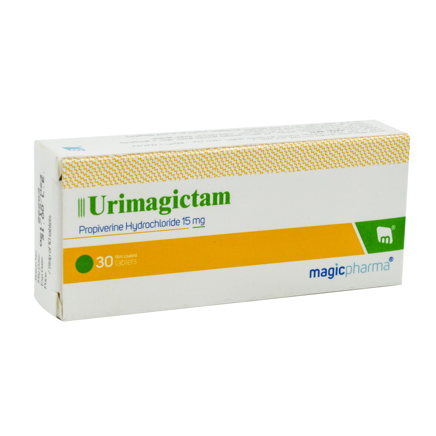 Urimagictam 15mg Propiverine Hydrochloride