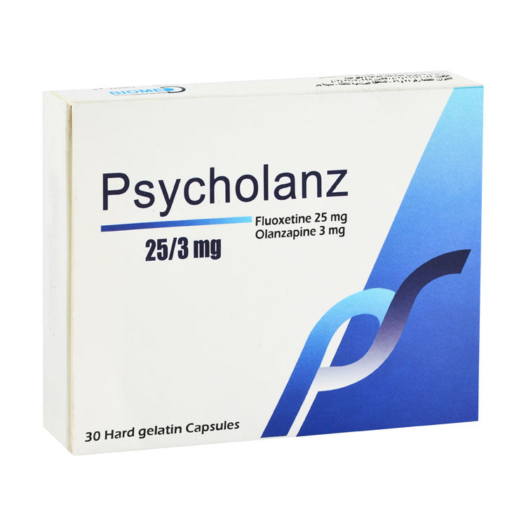 Psycholanz 25mg Fluoxetine & 3mg Olanzapine