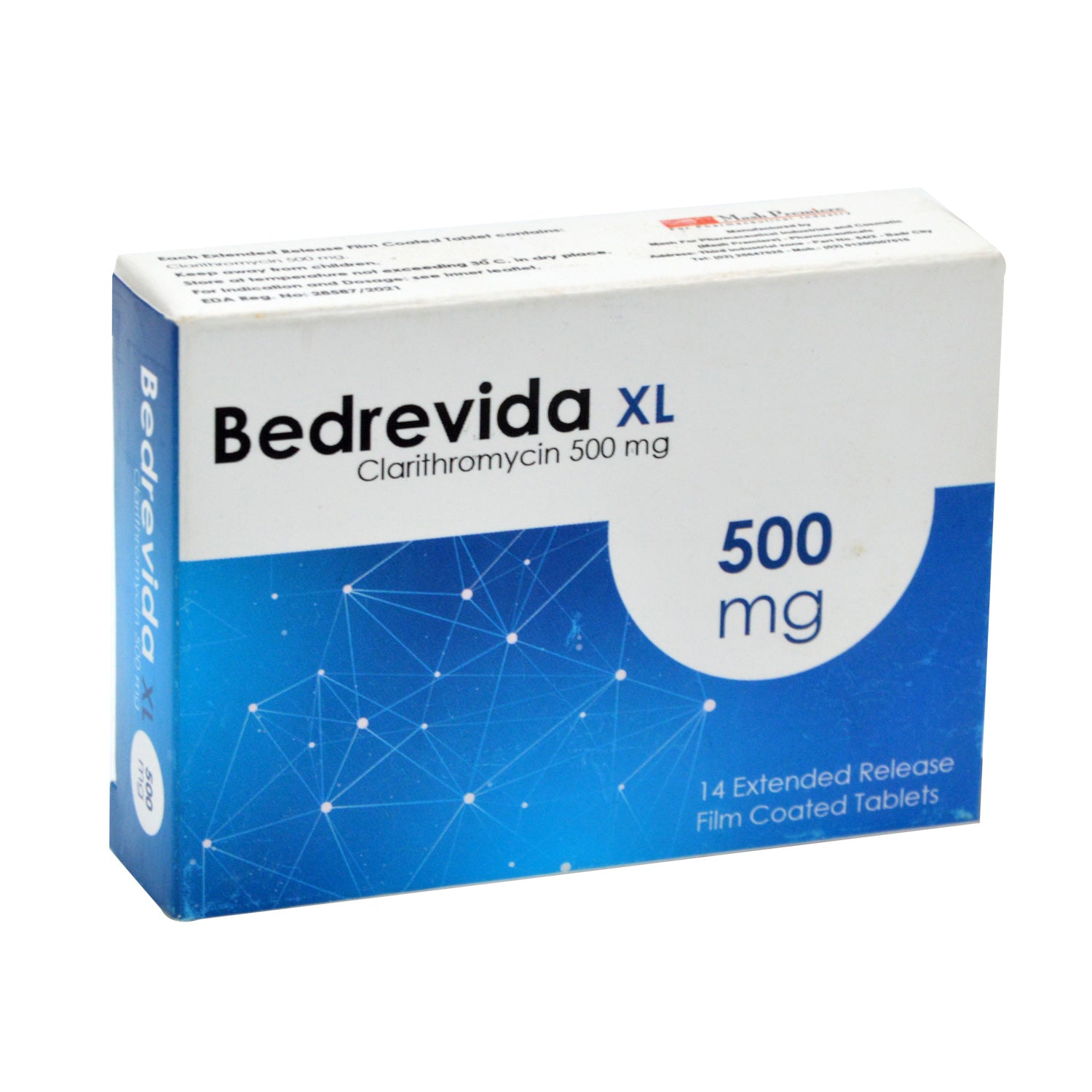 Bedrevida XL 500mg Clarithromycin