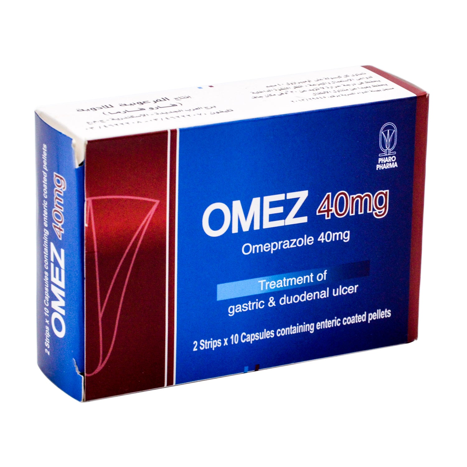 Omez 40mg Omeprazole for Treating Gastric & Duodenal Ulcer