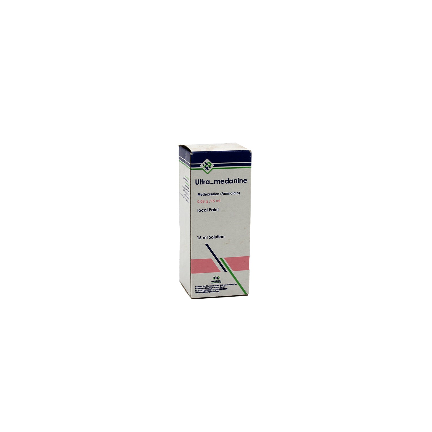 Ultra-Medanine 0.03g/15ml Methoxsalen Solution