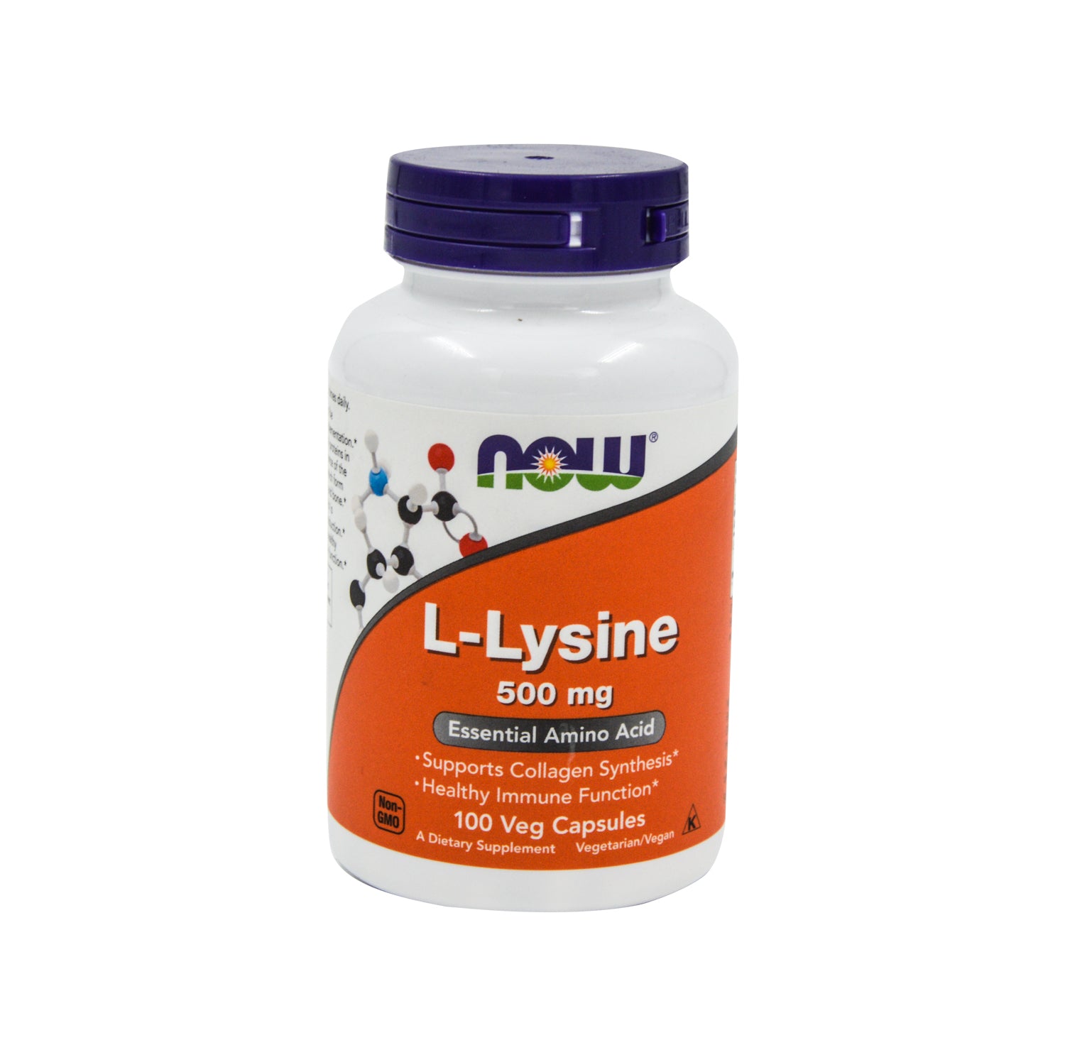 Now 500mg L-Lysine Supplement