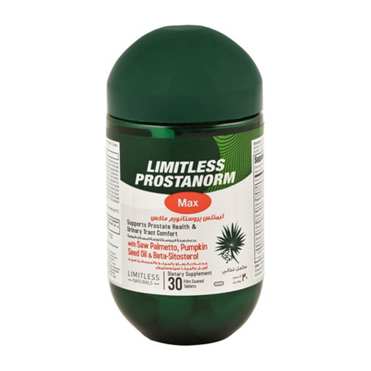 Limitless Naturals 900mg Saw Palmetto Supplement with Pumpkin Seed Oil & Beta-Sitosterol for Prostate Health & Urinary Tract - gluten free, dairy free