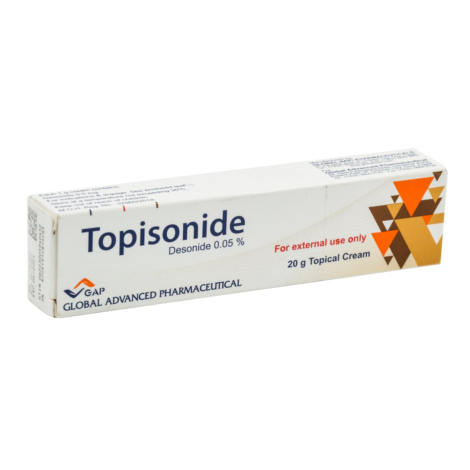 Topisonide 0.05% Desonide Topical Cream