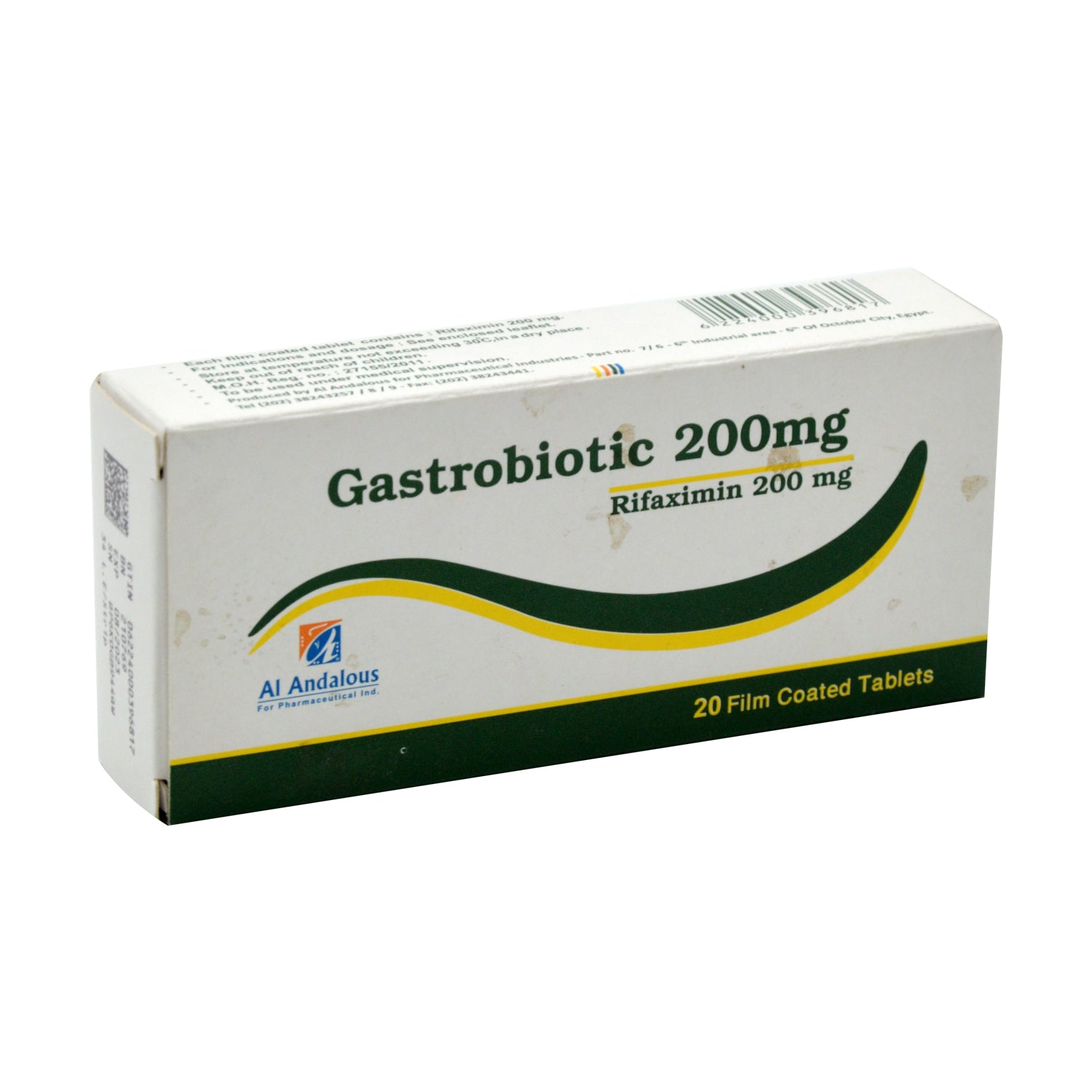 Gastrobiotic 200mg Rifaximin